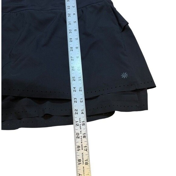 Athleta Women's Size Small Black Laser Run Skort Athleisure Tennis Golf  Skirt - Picture 8 of 9